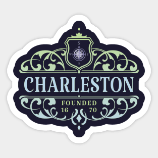 Charleston – Victorian Vintage Sticker